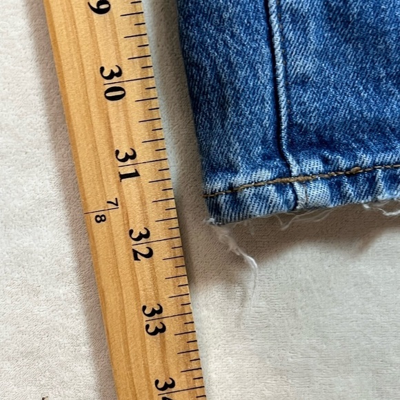 NWT Madewell 27T Perfect Vintage Straight Jean Medium Wash Magic Pocket Denim - Picture 10 of 11